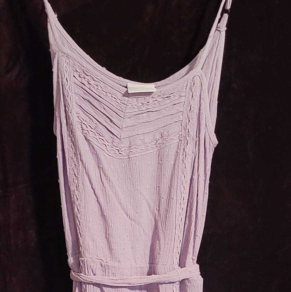 Large boho maxi dress in light purple 💜